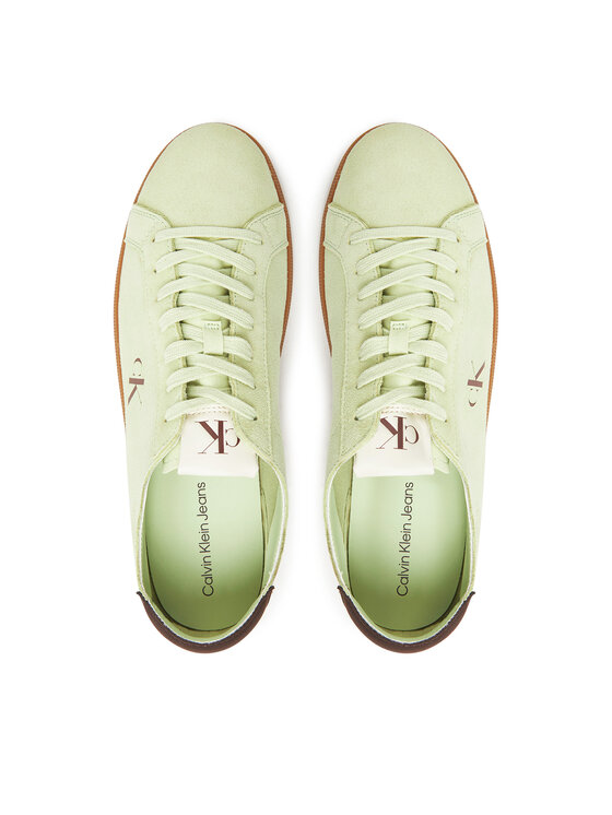 Calvin Klein Jeans Sneakersy Calvin Klein Jeans Low Profile Cupsole Su Zielony