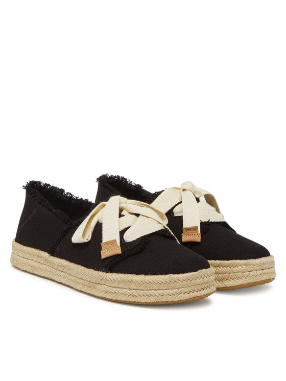 Toms Еспадрильї Toms Carolina 10021856 Чорний