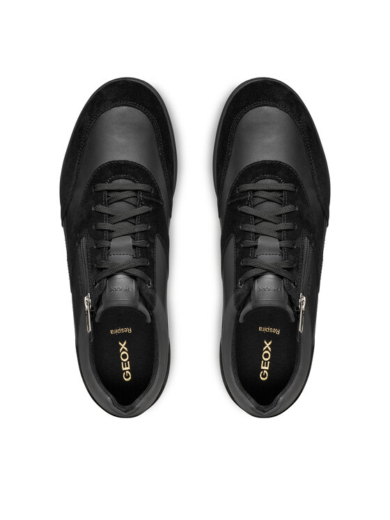 Geox Sneakersy Geox U Renan U654GA 02285 C9999 Czarny