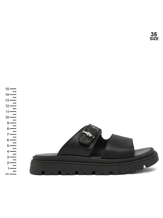 Calvin Klein Jeans Klapki Calvin Klein Jeans Sandal V4B2-83055-1251 Czarny