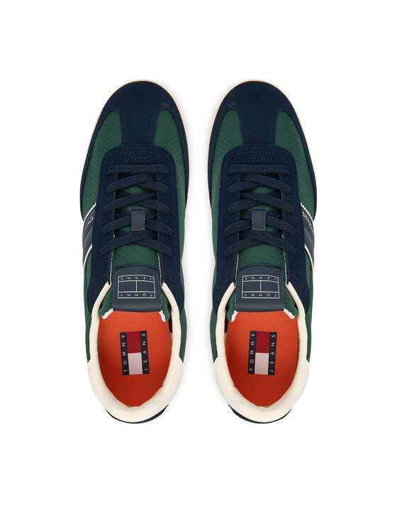 Tommy Jeans Sneakersy Tommy Jeans Tjm Retro Runner Cleated Winter EM0EM01664 Granatowy