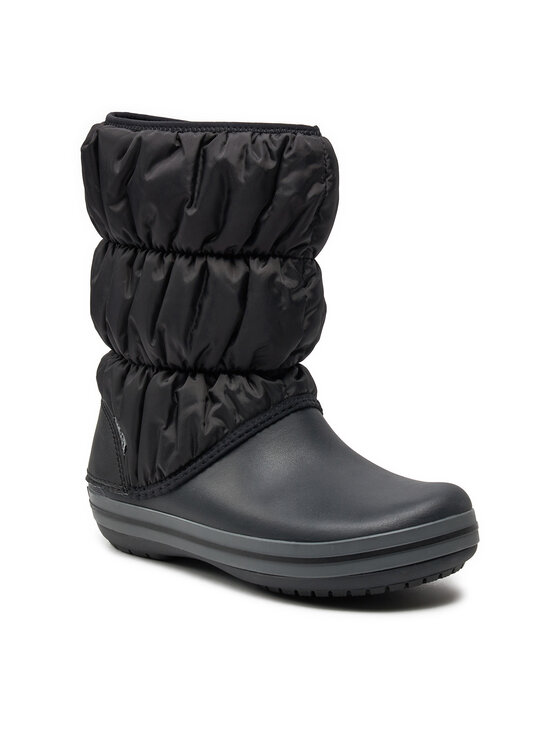 Crocs Sniega zābaki Crocs Winter Puff 14614 Melns