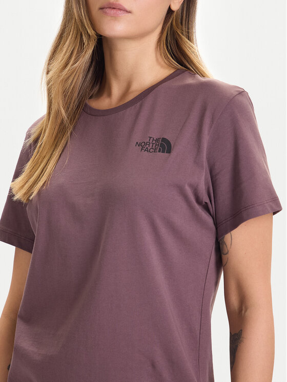 The North Face The North Face Camiseta Box Nse Edge Of Light NF0A8E3J Marrón Relaxed Fit