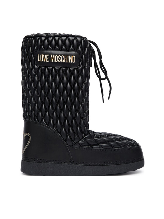 LOVE MOSCHINO Апрески LOVE MOSCHINO JA24312G0PISQ000 Черен