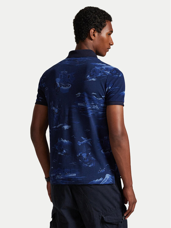 Polo Ralph Lauren Polo Ralph Lauren Polo 710P04012001 Azul marino Custom Slim Fit