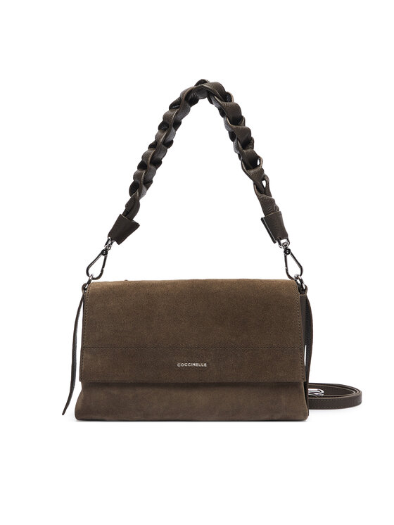 Coccinelle Сумка Coccinelle P6P Boheme Suede Bimaterial E1 P6P 12 01 01 Хакі