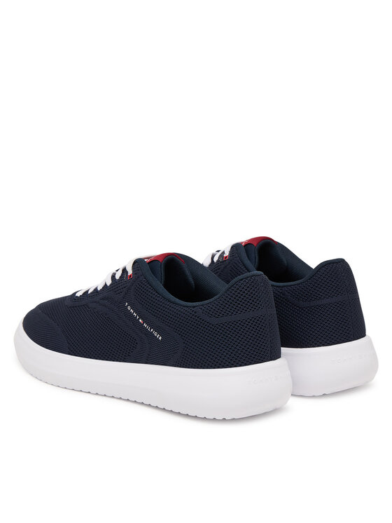 Tommy Hilfiger Sneakersy Tommy Hilfiger Th Modern Lightcup Knit FM0FM05886 Granatowy