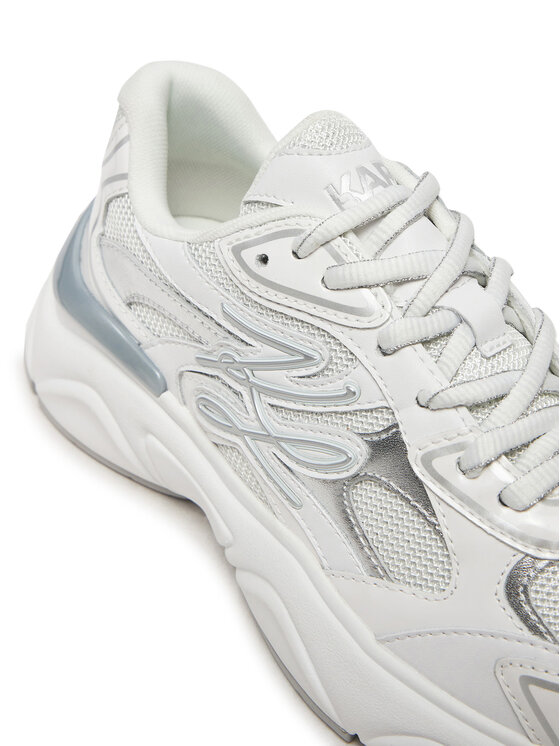 KARL LAGERFELD Sneakersy KARL LAGERFELD Komet KL65625 Bílá