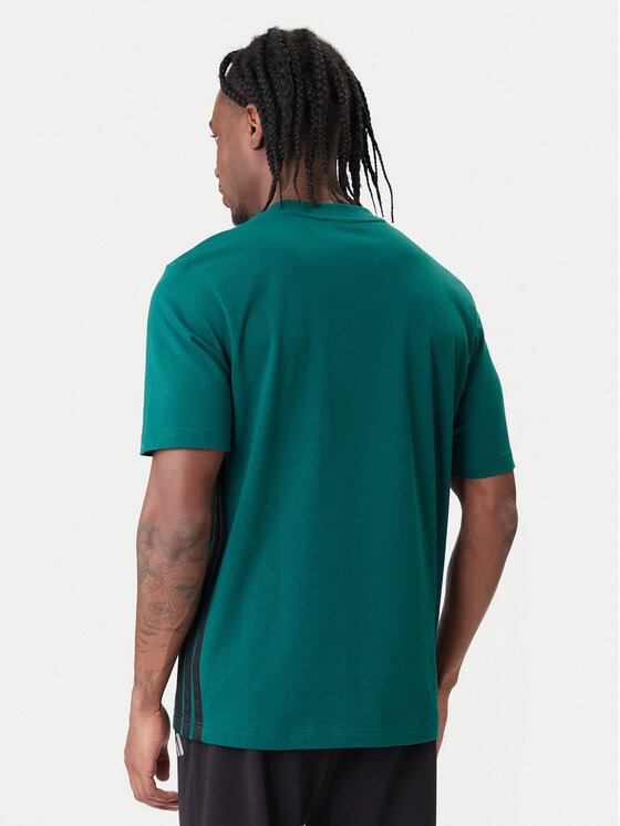 adidas adidas Camiseta Essentials 3-Stripes JD1905 Verde Regular Fit