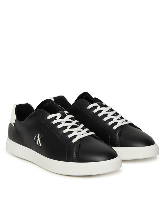 Calvin Klein Sneakersy Calvin Klein Low Pro Cups Lth Mg HW0HW02823 Čierna