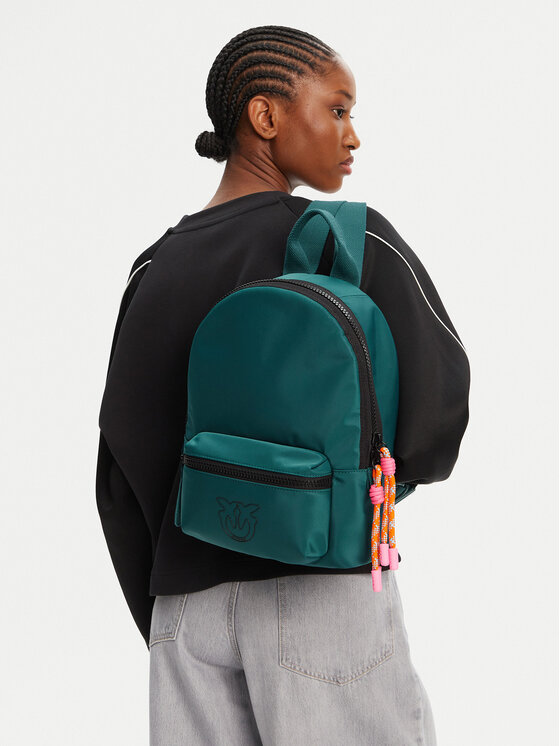 PINKO Batoh PINKO Backpack Travel PE 25 PLTT 105114 A29U Tyrkysová