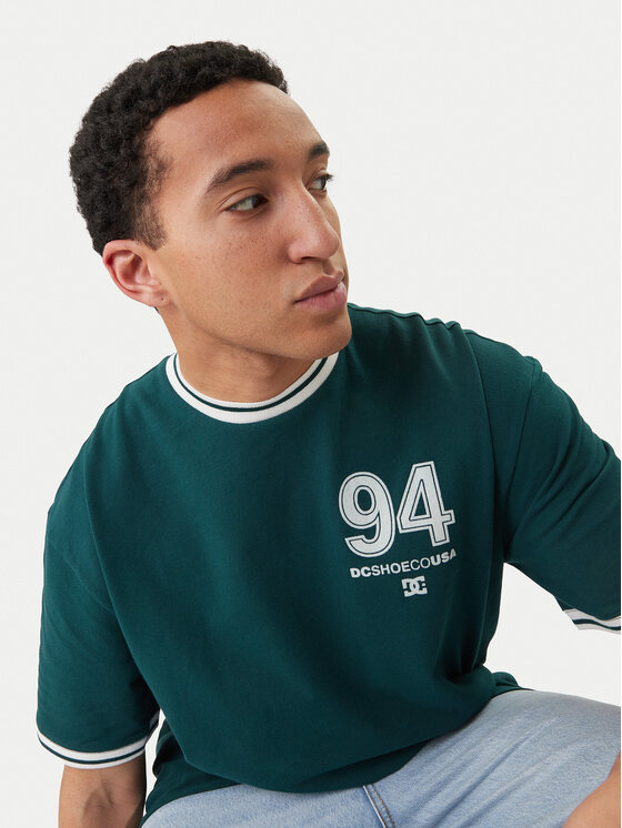 DC Shoes DC Shoes Camiseta Skateball Jersey EDYKT03542 Verde Regular Fit