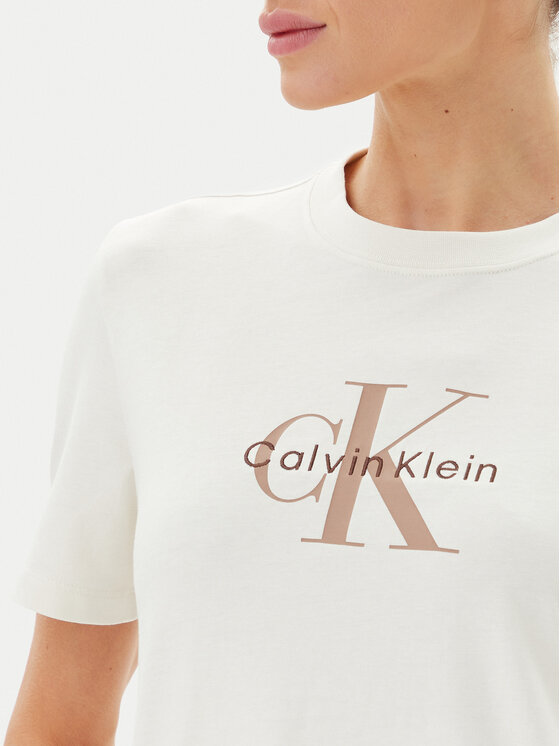 Calvin Klein Jeans Calvin Klein Jeans T-shirt LV047B865G Bianco Relaxed Fit