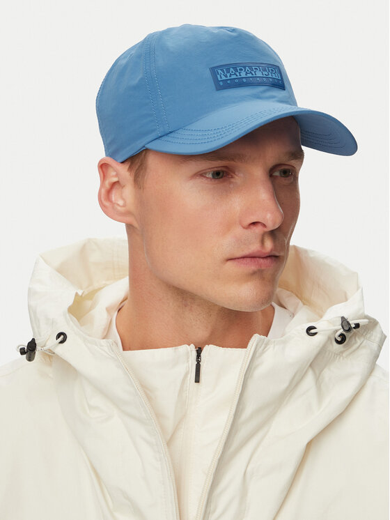 Napapijri Бейсболка Napapijri F-Box Logo NP0A4IGB Голубий