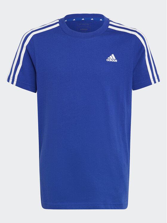 adidas adidas T-shirt Essentials 3-Stripes Cotton T-Shirt IC0604 Blu Regular Fit