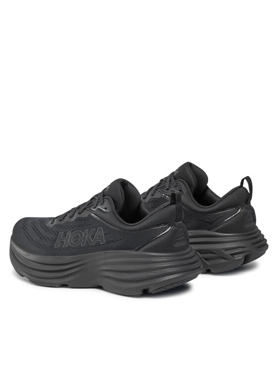 Hoka Buty do biegania Hoka Bondi 8 Wide 1127953 Czarny
