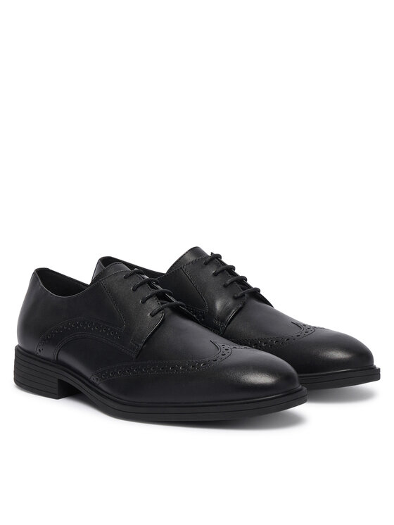 Geox Halbschuhe Geox U Thorian U66NZC 00043 C9999 Schwarz