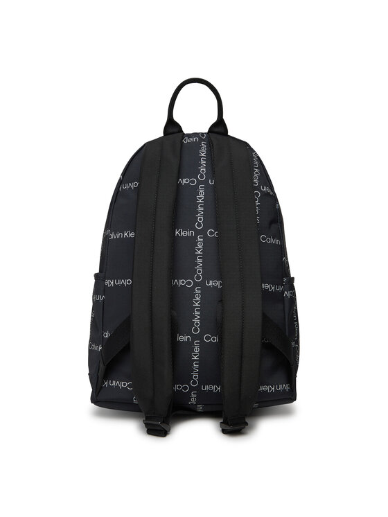 Calvin Klein Jeans Rucsac Calvin Klein Jeans City Grid Aop IU0IU00711 Negru