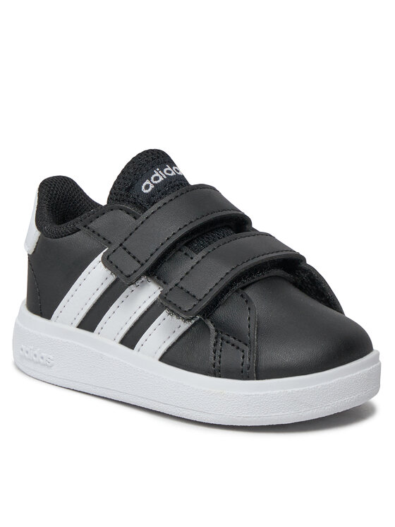 adidas Снікерcи adidas Grand Court Lifestyle Hook and Loop Shoes GW6523 Чорний