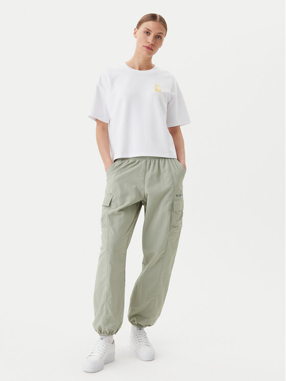 Fila Fila Футболка Lisakovsk FAW1044 Білий Loose Fit