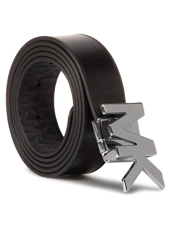MICHAEL Michael Kors Чоловічий ремінь MICHAEL Michael Kors 34Mm Ctfr Mk Buckle Belt 39H9LBLY1U Чорний