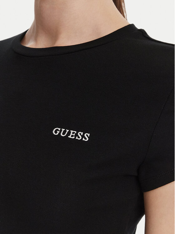 Guess Guess Camiseta V6YI24 K4787 Negro Slim Fit