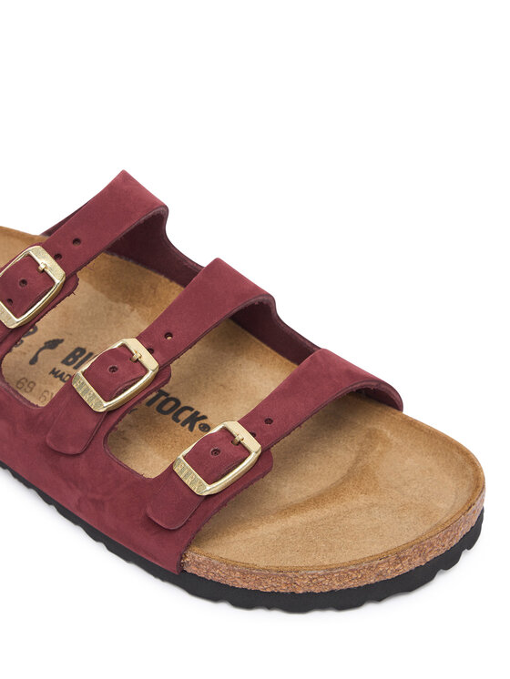 Birkenstock Шльопанці Birkenstock Florida 1033172 Бордовий
