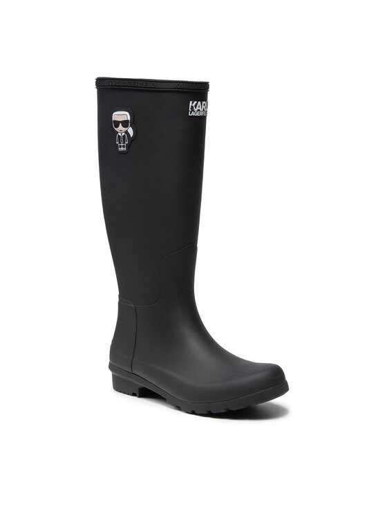 KARL LAGERFELD Гумові чоботи KARL LAGERFELD KL47090 Чорний