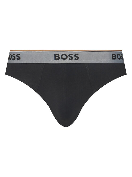 BOSS BOSS Conjunto de slips Brief 3P Power 50554683 Negro