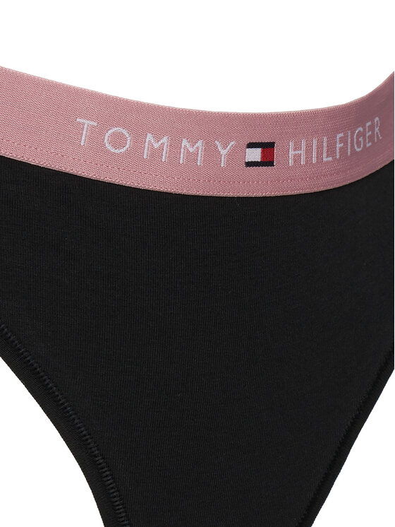 Tommy Hilfiger Tommy Hilfiger Conjunto de tangas UW0UW05530 Negro