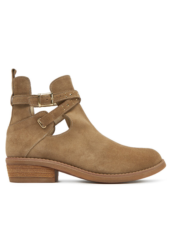TWINSET Bokacsizma TWINSET 251GCJ030 Bézs
