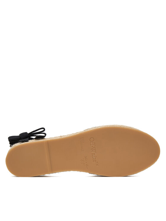 Off-White Espadrilles Off-White OWIB015S23LEA0011010 Melns