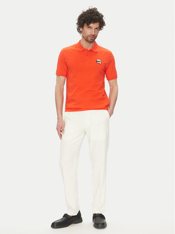 KARL LAGERFELD KARL LAGERFELD Polo 745710 552224 Crvena Regular Fit