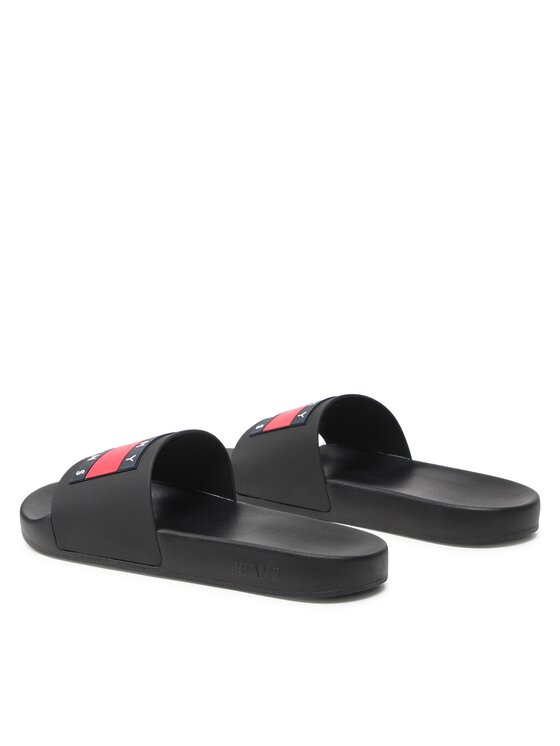 Tommy Jeans Papucs Tommy Jeans Pool Slide Ess EM0EM01191 Fekete