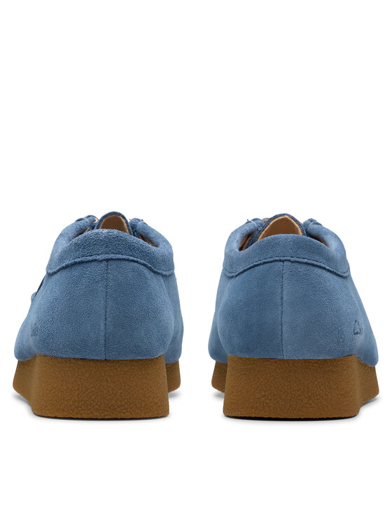 Clarks Polobotky Clarks WallabeeEVOSh 26181476 Modrá