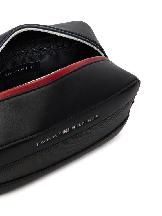 Tommy Hilfiger Neceser Tommy Hilfiger Th Foundation Washbag AM0AM14161 Negro