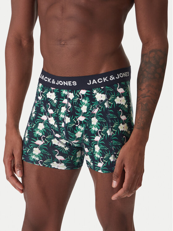 Jack & Jones Jack & Jones Conjunto de calzoncillos boxer Flamingo 12291169 Negro