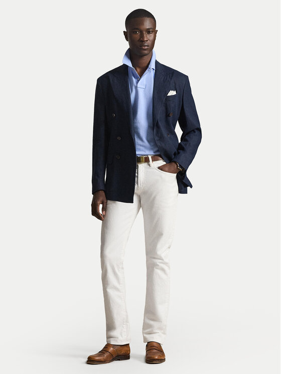 Polo Ralph Lauren Polo Ralph Lauren Polo 710680784031 Azul claro Custom Slim Fit