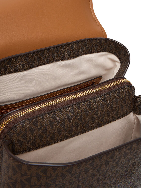MICHAEL Michael Kors Batoh MICHAEL Michael Kors Quinn 30T5GQNB2B Hnědá