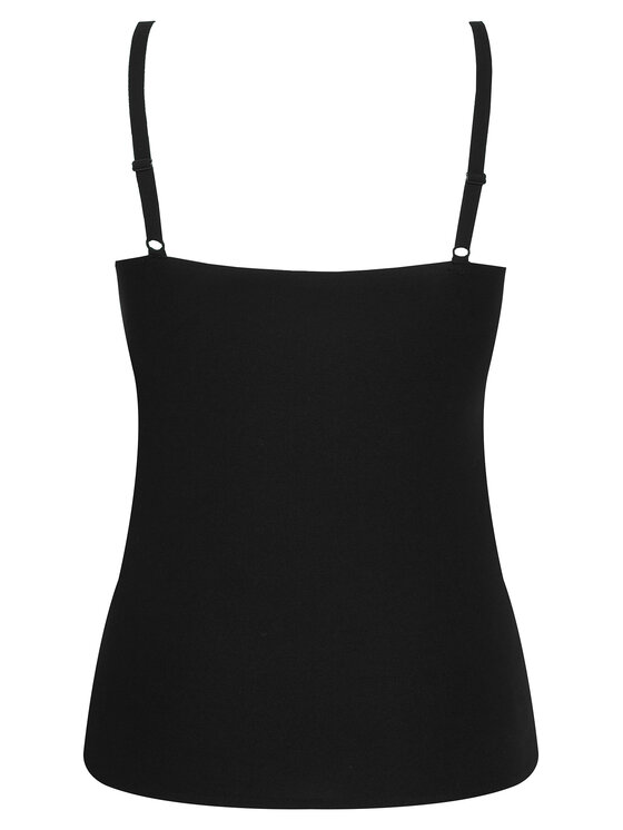 Chantelle Chantelle Топ Soft Stretch C10620 Чорний Slim Fit