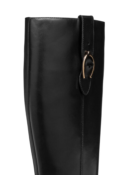 Geox Stivali al ginocchio Geox D Walk Pleasure D46TGD 00043 C9999 Nero