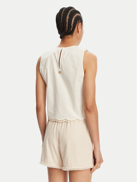 TWINSET TWINSET Топ 251TT2165 Бежевий Loose Fit