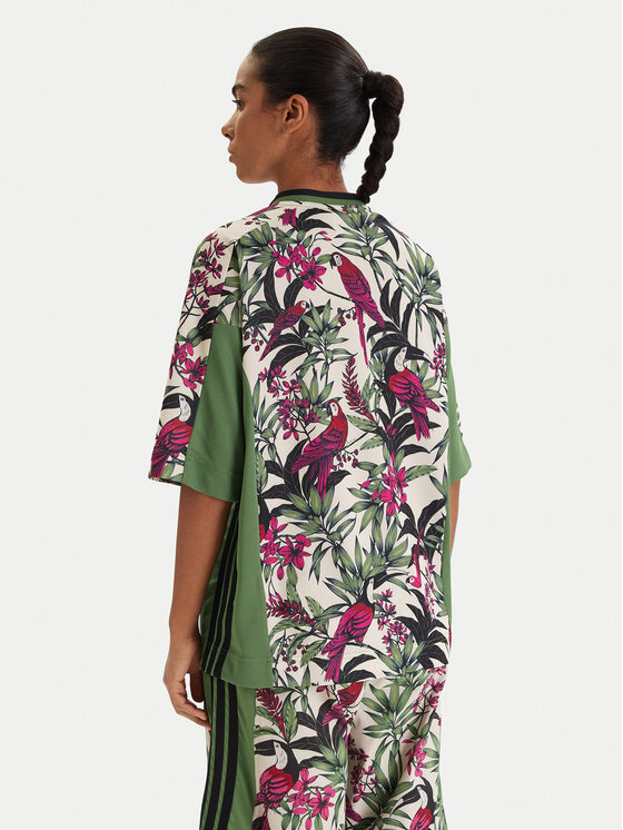 adidas adidas Camiseta Farm Rio Premium KD4628 Verde Loose Fit