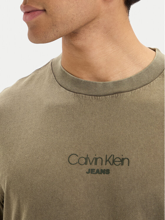 Calvin Klein Jeans Calvin Klein Jeans Camiseta LV04RB824G Verde Regular Fit