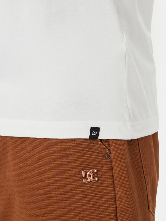 DC Shoes DC Shoes Футболка Tracer Star Hss ADYZT05444 Білий Heritage Fit