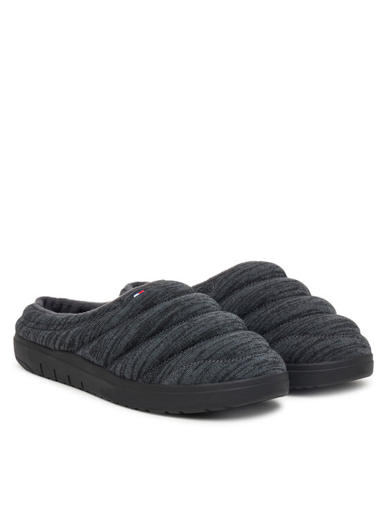 Tommy Hilfiger Papuče Tommy Hilfiger Premium Comfort House Shoe FM0FM06014 Siva