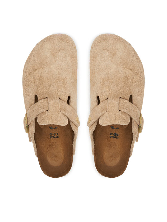 Birkenstock Nazouváky Birkenstock Boston 1030883 Béžová