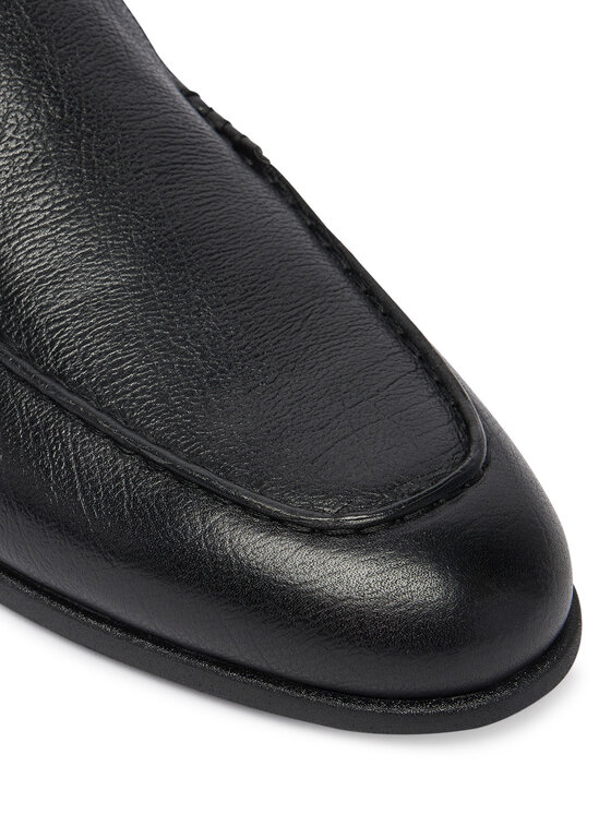 Calvin Klein Lords Calvin Klein Low Prof Loafer Txt Lth HM0HM02175 Μαύρο
