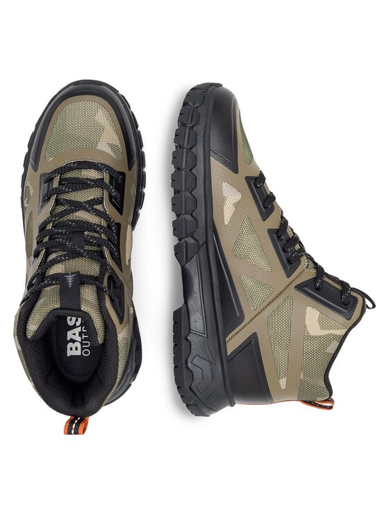 BASS OUTDOOR Туристически oбувки BASS OUTDOOR BA22T001 Каки