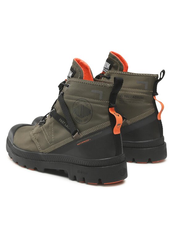 Palladium Trapper stila apavi Palladium Pampa Travel Lite + Wp 77238-309-M Haki
